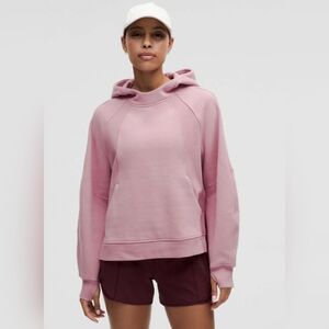 NWT Lululemon Scuba Oversized Side-Slit HoodieRose Blush M/L